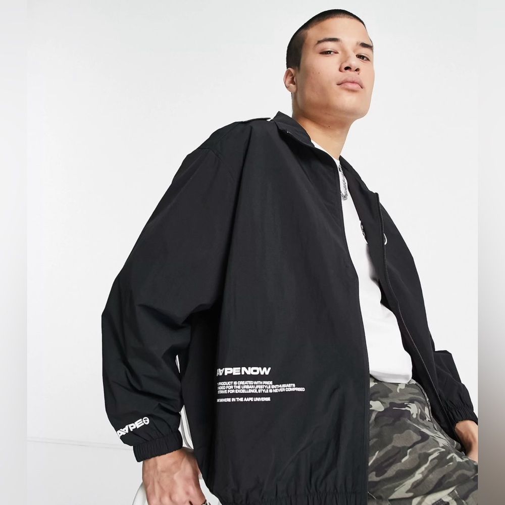 AAPE By A Bathing Ape now bomber jacket size X-Large